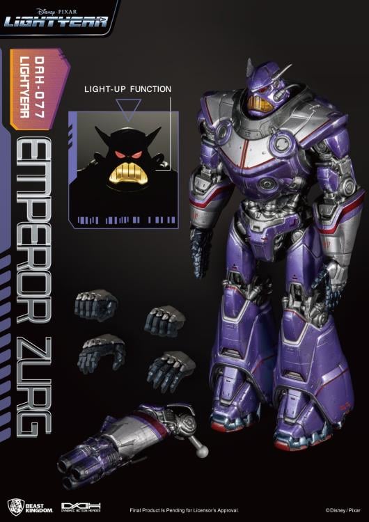 Lightyear Dynamic 8ction Heroes DAH-077 Emperor Zurg