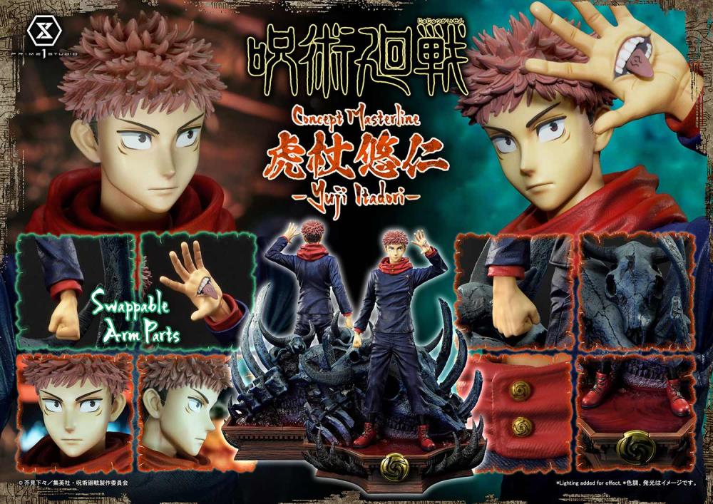 Jujutsu Kaisen Concept Masterline Yuji Itadori Statue Gallery Image 36
