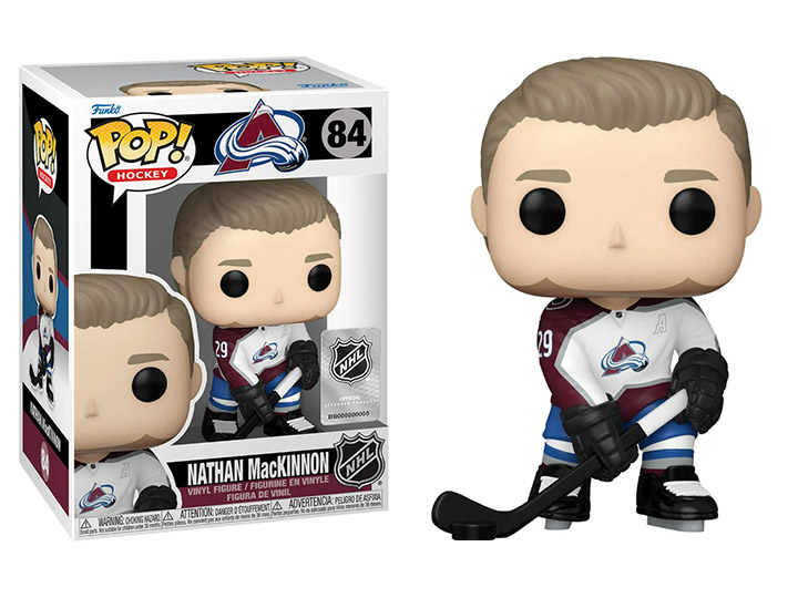 Pop! NHL: Colorado Avalanche - Nathan Mackinnon (Away) Gallery Image 1