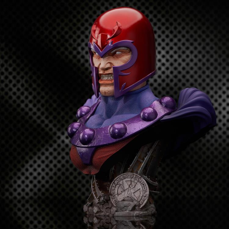 Marvel Legends in 3D Magneto 1/2 Scale Limited Edition Bust Gallery Image 5