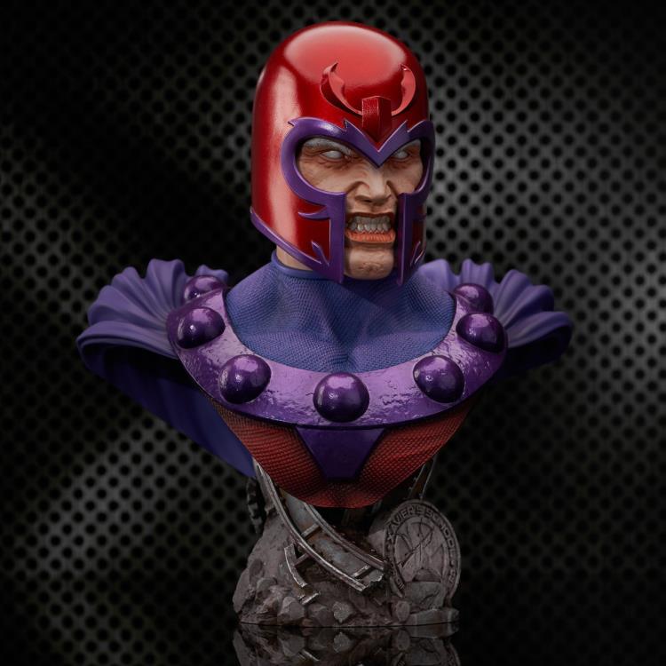 Marvel Legends in 3D Magneto 1/2 Scale Limited Edition Bust Gallery Image 4