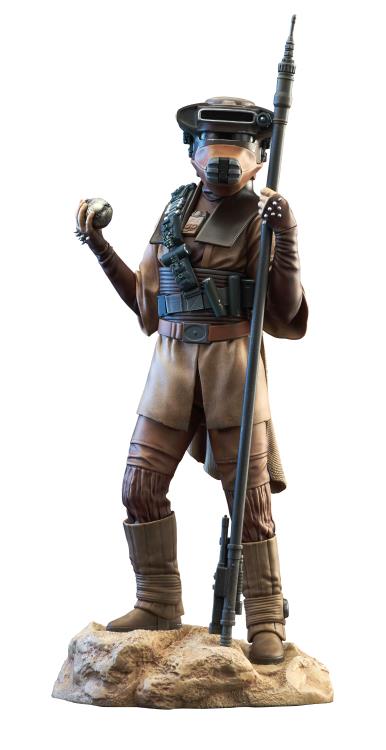 Star Wars: Return of the Jedi Premier Collection Leia in Boussh Disguise 1/7 Scale Limited Edition Statue Gallery Image 15