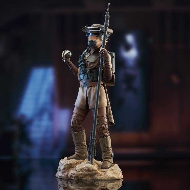 Star Wars: Return of the Jedi Premier Collection Leia in Boussh Disguise 1/7 Scale Limited Edition Statue Gallery Image 4