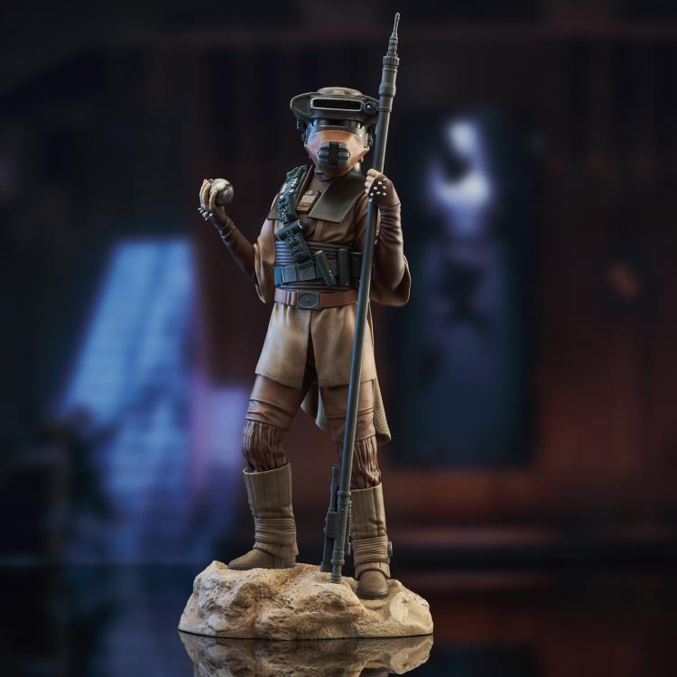 Star Wars: Return of the Jedi Premier Collection Leia in Boussh Disguise 1/7 Scale Limited Edition Statue Gallery Image 3