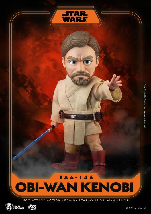 Star Wars Egg Attack Action EAA-146 Obi-Wan Kenobi Gallery Image 3