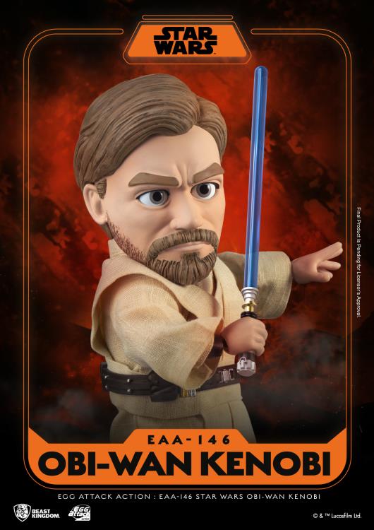 Star Wars Egg Attack Action EAA-146 Obi-Wan Kenobi Gallery Image 5