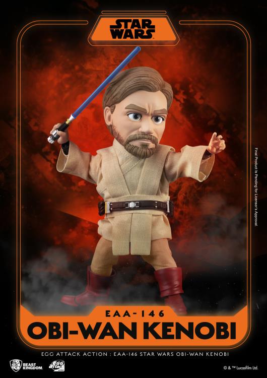 Star Wars Egg Attack Action EAA-146 Obi-Wan Kenobi Gallery Image 4