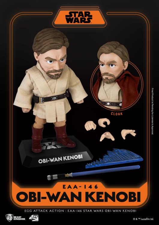 Star Wars Egg Attack Action EAA-146 Obi-Wan Kenobi Gallery Image 8