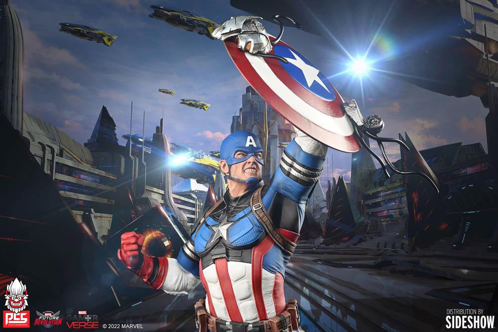 Marvel Future Revolution Captain America 1/6 Scale Limited Edition Statue Gallery Image 24