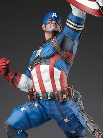 Marvel Future Revolution Captain America 1/6 Scale Limited Edition Statue Gallery Image 2