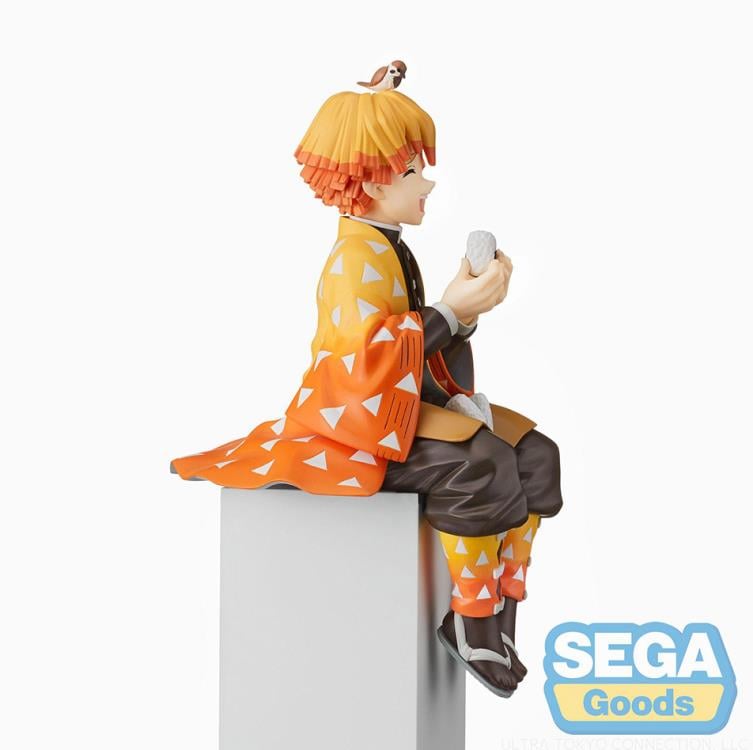 Demon Slayer: Kimetsu no Yaiba Zenitsu Agatsuma Premium Perching Figure (Reissue) Gallery Image 5