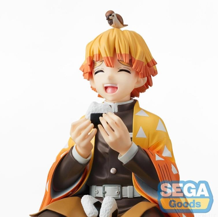 Demon Slayer: Kimetsu no Yaiba Zenitsu Agatsuma Premium Perching Figure (Reissue) Gallery Image 7