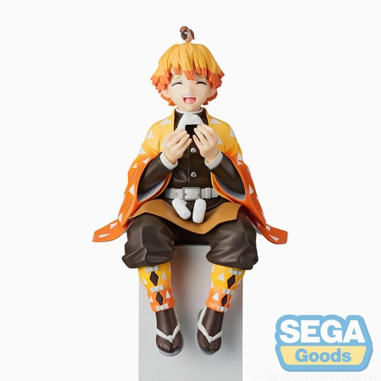 Demon Slayer: Kimetsu no Yaiba Zenitsu Agatsuma Premium Perching Figure (Reissue) Gallery Image 3