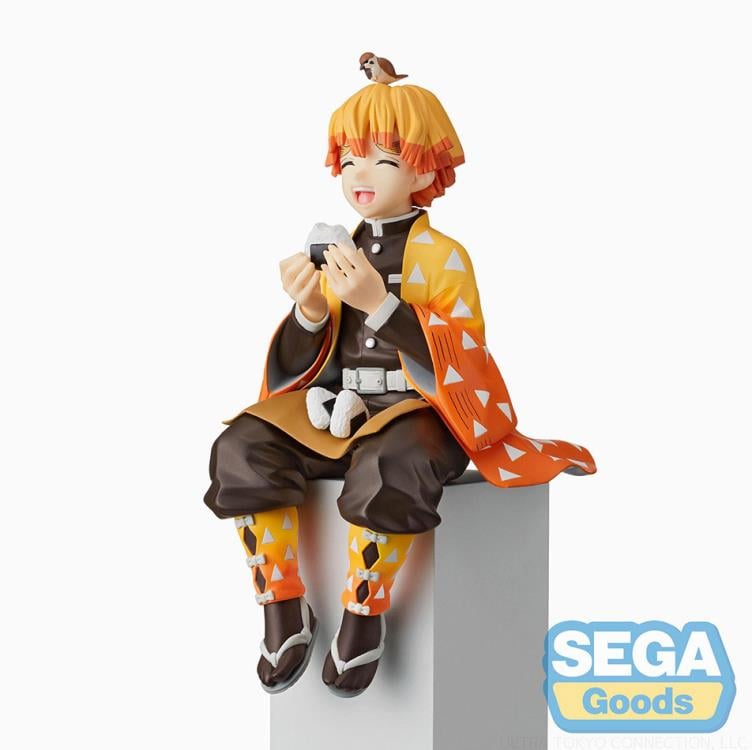 Demon Slayer: Kimetsu no Yaiba Zenitsu Agatsuma Premium Perching Figure (Reissue) Gallery Image 4