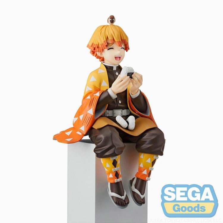 Demon Slayer: Kimetsu no Yaiba Zenitsu Agatsuma Premium Perching Figure (Reissue) Gallery Image 6