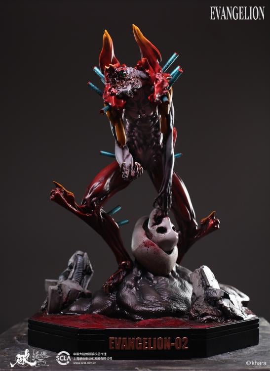 Neon Genesis Evangelion EVA Unit-02 Limited Edition Statue Gallery Image 3