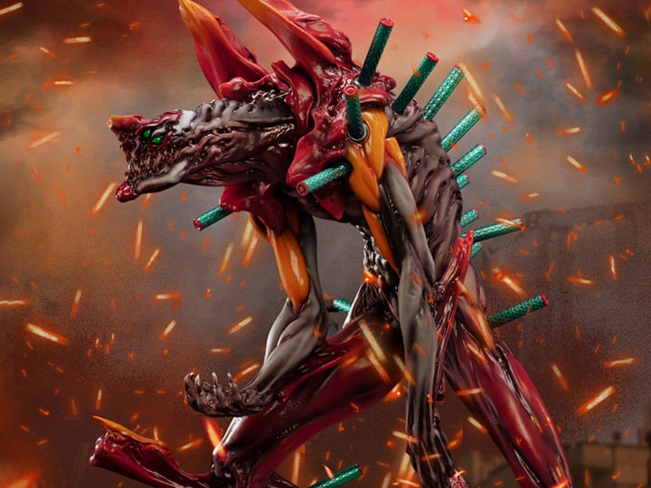 Neon Genesis Evangelion EVA Unit-02 Limited Edition Statue Gallery Image 1