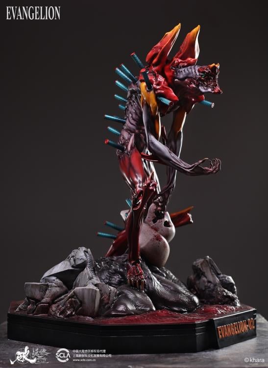 Neon Genesis Evangelion EVA Unit-02 Limited Edition Statue Gallery Image 4