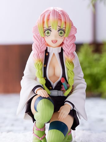 Demon Slayer: Kimetsu no Yaiba Mitsuri Kanroji (Hashira Meeting) Premium Perching Figure Gallery Image 2