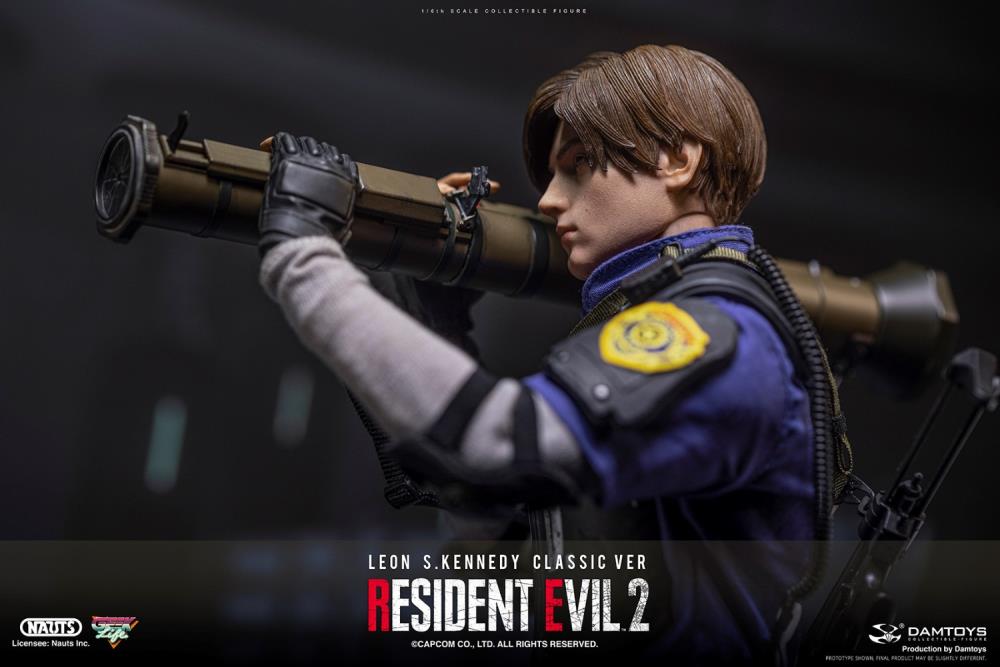 Resident Evil 2 Leon S. Kennedy フィギュア DAMTOYS Resident Evil 2 Leon S.Kennedy 12 inch Action Figure