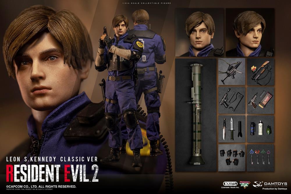 Resident Evil 2 Leon S. Kennedy (Classic Ver.) 1/6 Scale Figure Gallery Image 57