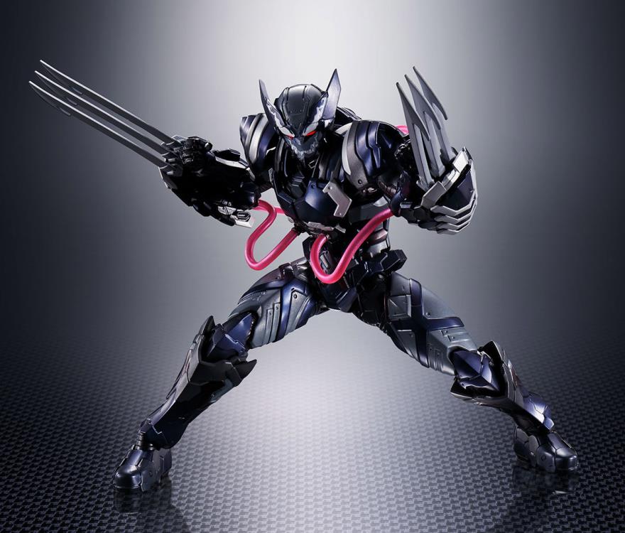 Tech-On Avengers S.H.Figuarts Tech-On Venomized Wolverine Action