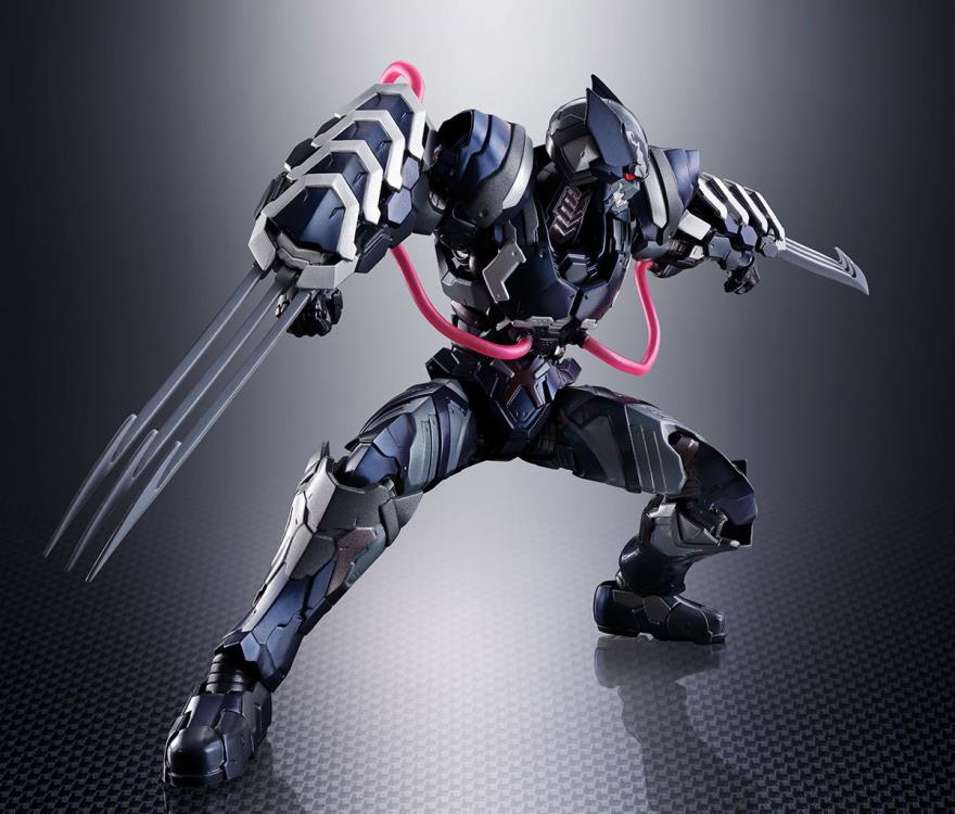 Tech-On Avengers S.H.Figuarts Tech-On Venomized Wolverine Action