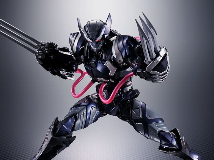 Tech-On Avengers S.H.Figuarts Tech-On Venomized Wolverine Action