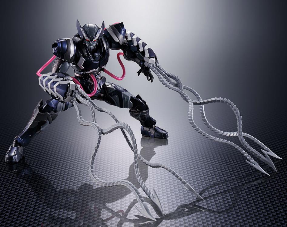 Tech-On Avengers S.H.Figuarts Tech-On Venomized Wolverine Action Figure Gallery Image 12