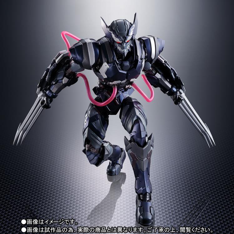 Tech-On Avengers S.H.Figuarts Tech-On Venomized Wolverine Action Figure Gallery Image 8