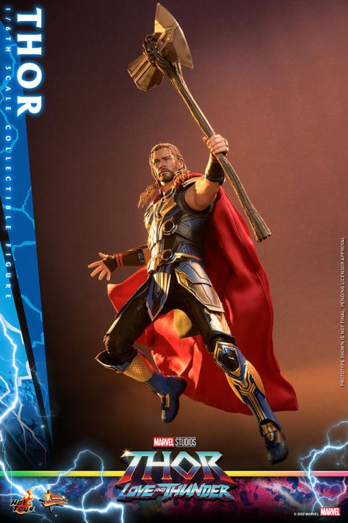 Thor: Love and Thunder MMS655 Thor 1/6th Scale Collectible Figure Gallery Image 7