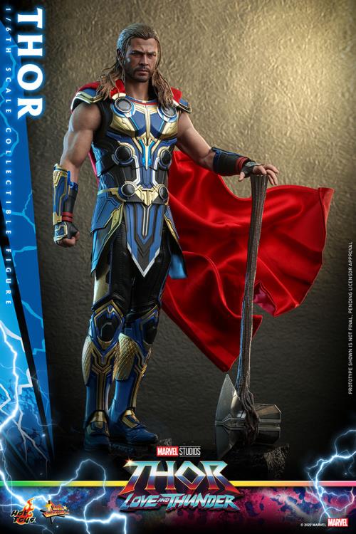 Thor: Love and Thunder MMS655 Thor 1/6th Scale Collectible Figure Gallery Image 6