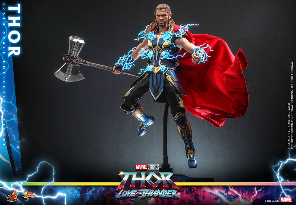 Thor: Love and Thunder MMS655 Thor 1/6th Scale Collectible Figure Gallery Image 5