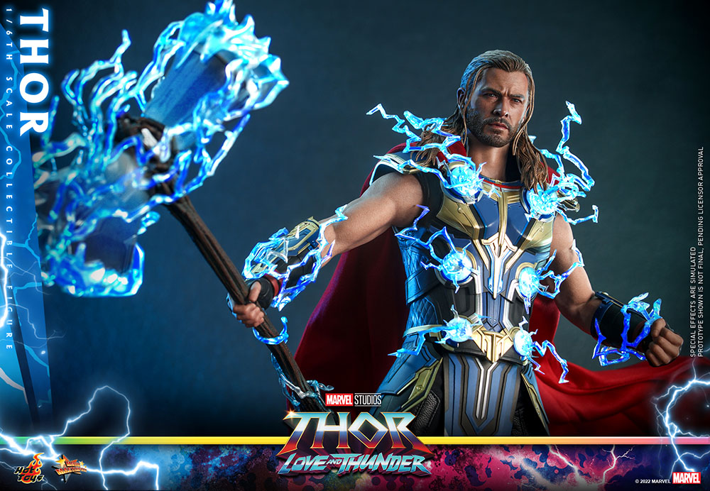 Thor: Love and Thunder MMS655 Thor 1/6th Scale Collectible Figure Gallery Image 11