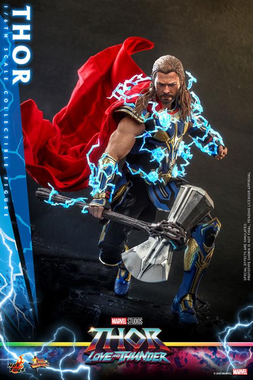 Thor: Love and Thunder MMS655 Thor 1/6th Scale Collectible Figure Gallery Image 9