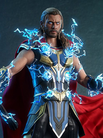 Thor: Love and Thunder MMS655 Thor 1/6th Scale Collectible Figure Gallery Image 2