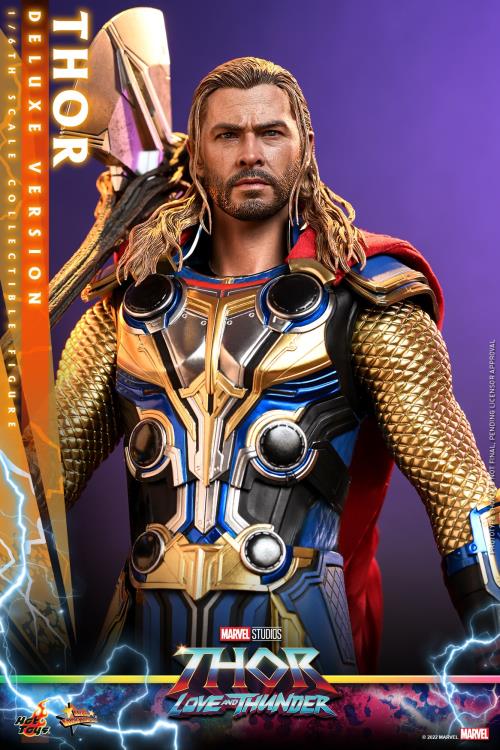 Thor: Love and Thunder MMS656 Thor Deluxe 1/6th Scale Collectible Figure Gallery Image 15