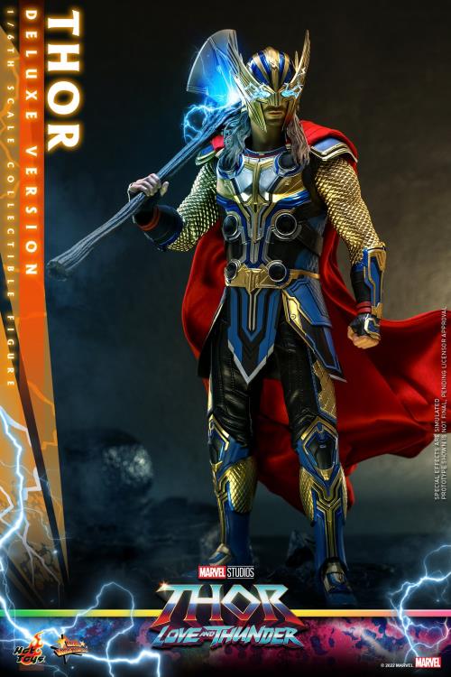 Thor: Love and Thunder MMS656 Thor Deluxe 1/6th Scale Collectible Figure Gallery Image 11