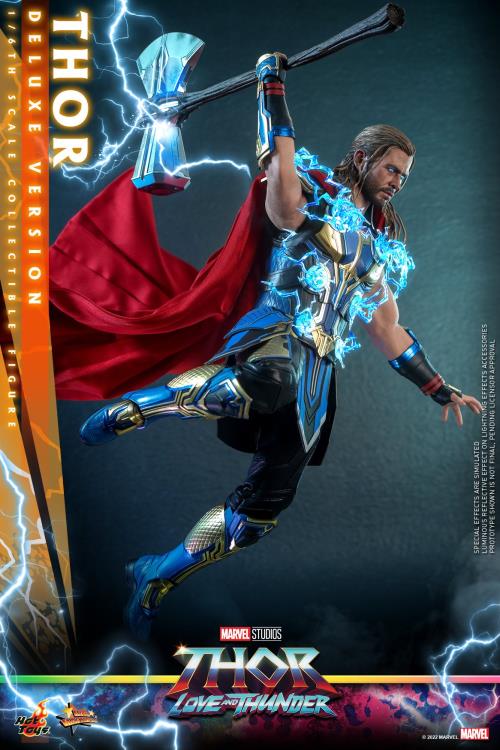 Thor: Love and Thunder MMS656 Thor Deluxe 1/6th Scale Collectible Figure Gallery Image 5