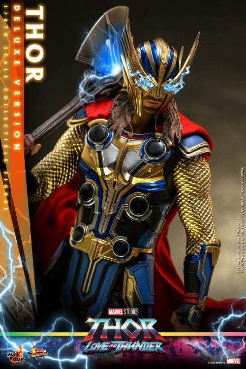 Thor: Love and Thunder MMS656 Thor Deluxe 1/6th Scale Collectible Figure Gallery Image 12