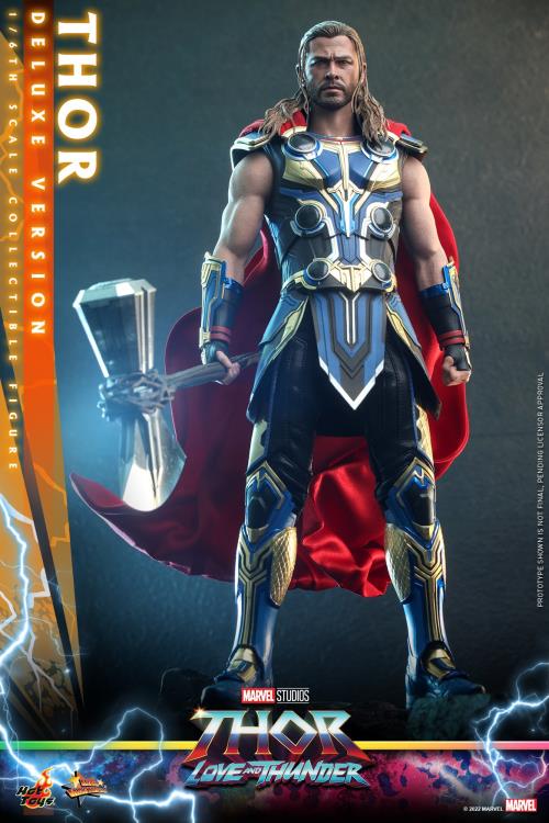 Thor: Love and Thunder MMS656 Thor Deluxe 1/6th Scale Collectible Figure Gallery Image 3