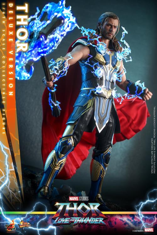 Thor: Love and Thunder MMS656 Thor Deluxe 1/6th Scale Collectible Figure Gallery Image 6