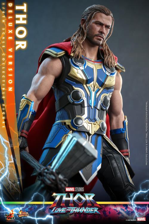 Thor: Love and Thunder MMS656 Thor Deluxe 1/6th Scale Collectible Figure Gallery Image 7