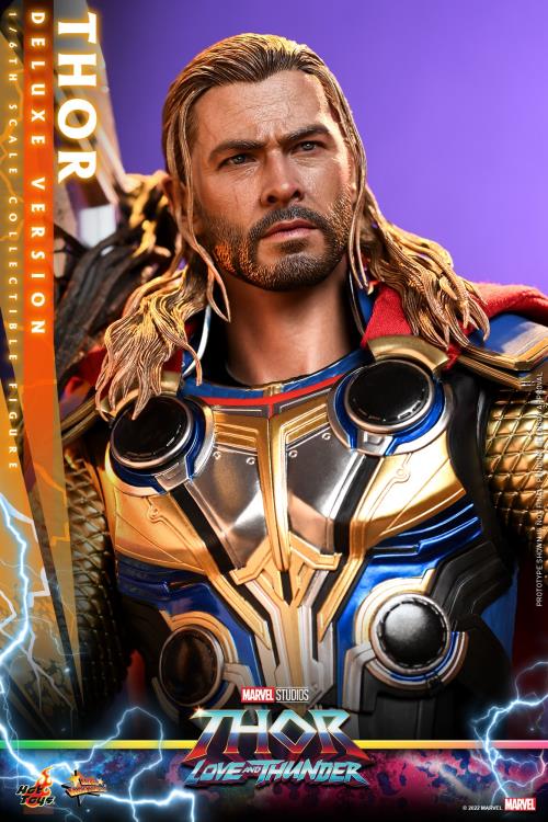 Thor: Love and Thunder MMS656 Thor Deluxe 1/6th Scale Collectible Figure Gallery Image 16