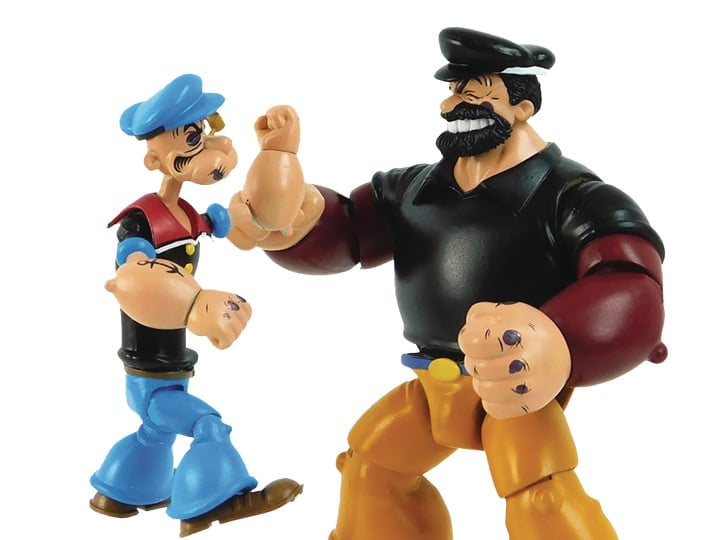 Popeye Classics Popeye vs Bluto PX Previews Exclusive Action Figure Set Gallery Image 1