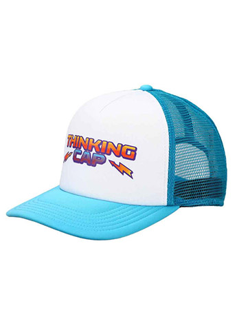 Stranger Things Dustin Thinking Cap Trucker Hat Gallery Image 2