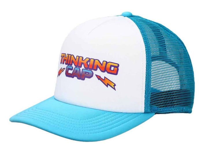 Stranger Things Dustin Thinking Cap Trucker Hat Gallery Image 1