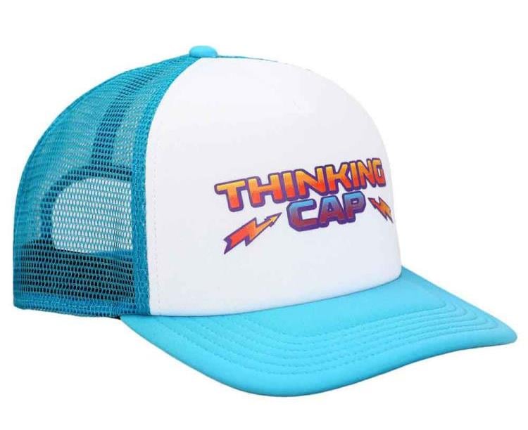 Stranger Things Dustin Thinking Cap Trucker Hat Gallery Image 3