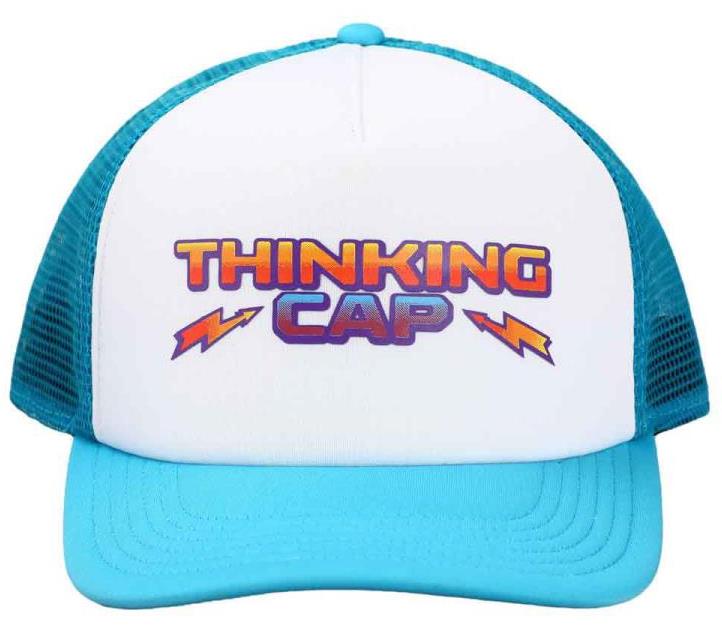 Stranger Things Dustin Thinking Cap Trucker Hat Gallery Image 5