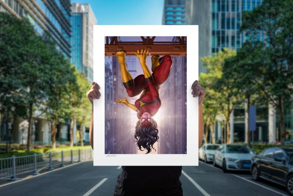 Marvel Comics Spider-Woman Art Print Gallery Image 3